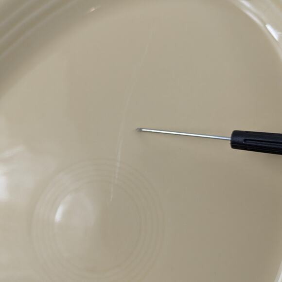 Fiestaware Ivory 13 5/8 Serving Platter Tray Retired Replacement Modern 08-24 - Picture 7 of 12